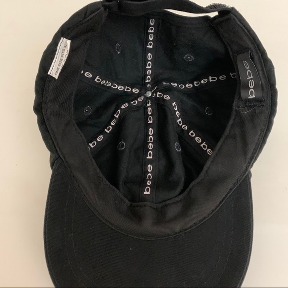 Bebe Embellished Crystal Baseball Hat - Picture 4 of 4